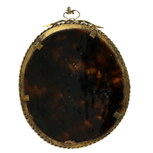 Load image into Gallery viewer, Antique French Limoges Enamel on Copper Miniature Portrait Plaque Madonna and Child
