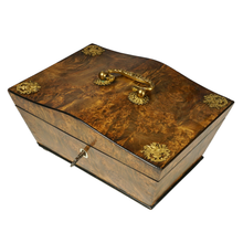 Load image into Gallery viewer, Antique French Palais Royal Mother of Pearl Sewing Box Etui Necessaire
