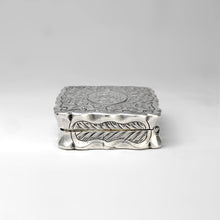 Load image into Gallery viewer, Antique Victorian Sterling Silver Vinaigrette Box George Unite Birmingham 1889

