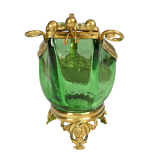 Load image into Gallery viewer, Antique Victorian Beveled Glass Box Pocket Watch Display Vitrine Stand
