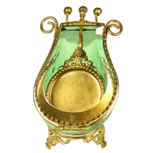 Load image into Gallery viewer, Antique Victorian Beveled Glass Box Pocket Watch Display Vitrine Stand
