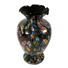 Load image into Gallery viewer, Vintage Italian Art Glass Millefiori Vase

