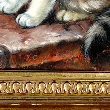 Load image into Gallery viewer, Portrait of a Kitten, Oil Painting by German Artist Inge Gruber-Böhm
