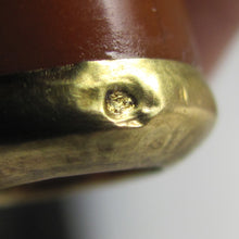 Load image into Gallery viewer, Antique French 18K Gold Mounted Amber Cigarette Holder, Etui Case
