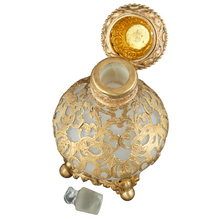 Load image into Gallery viewer, Antique French Palais Royal Opaline Glass Perfume Bottle
