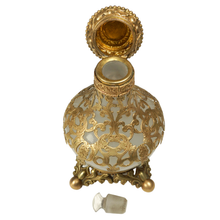 Load image into Gallery viewer, Antique French Palais Royal Opaline Glass Perfume Bottle
