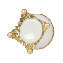 Load image into Gallery viewer, Antique French Palais Royal Opaline Glass Perfume Bottle
