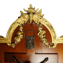 Load image into Gallery viewer, Antique French Gilt Bronze Jesus Christ Sculpture Corpus Wood Crucifix Wall Mount
