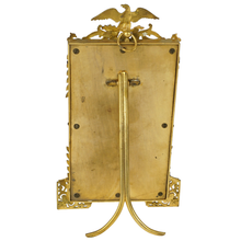 Load image into Gallery viewer, Antique French Pocket Watch Holder Display Stand Ormolu Gilt Bronze Mounts
