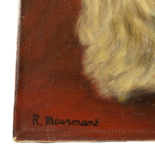 Load image into Gallery viewer, Flemish School Portrait of a Dog, Shih Tzu, Oil Painting, 1965 Ghent Belgium Exhibition
