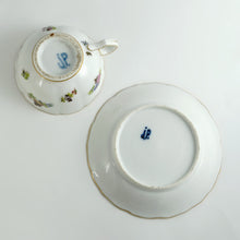 Load image into Gallery viewer, Jacob Petit Antique French Paris Porcelain Hand Painted Cup &amp; Saucer
