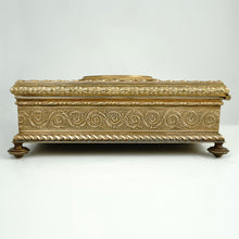 Load image into Gallery viewer, Large Antique French Miniature Portrait Gilt Bronze Jewelry Box, Princesse Lamballe

