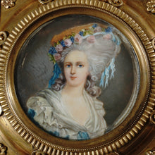 Load image into Gallery viewer, Large Antique French Miniature Portrait Gilt Bronze Jewelry Box, Princesse Lamballe
