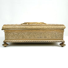 Load image into Gallery viewer, Large Antique French Miniature Portrait Gilt Bronze Jewelry Box, Princesse Lamballe
