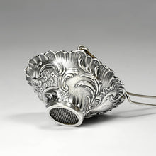Load image into Gallery viewer, Antique French Sterling Silver Tea Strainer Basket In the Spout
