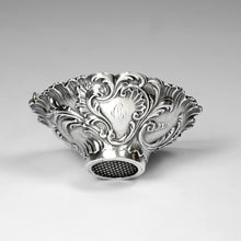 Load image into Gallery viewer, Antique French Sterling Silver Tea Strainer Basket In the Spout
