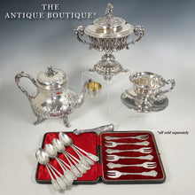 Load image into Gallery viewer, Antique French Sterling Silver Confiturier, Drageoir Centerpiece Bowl
