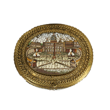 Load image into Gallery viewer, Antique Italian Grand Tour Micro Mosaic Inlaid Trinket Box
