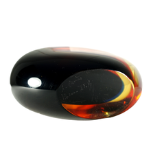 Load image into Gallery viewer, Luigi Onesto Oggetti Murano Italian Sommerso Glass Vase Modernist
