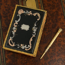 Load image into Gallery viewer, Antique French Carnet de Bal Napoleon III Aide Memoire Dance Card Necessaire Notebook
