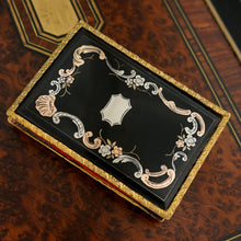 Load image into Gallery viewer, Antique French Carnet de Bal Napoleon III Aide Memoire Dance Card Necessaire Notebook
