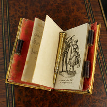 Load image into Gallery viewer, Antique French Carnet de Bal Napoleon III Aide Memoire Dance Card Necessaire Notebook
