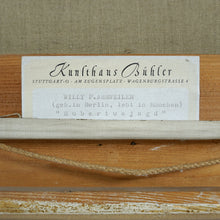 Load image into Gallery viewer, Willy P. Ahrweiler (1905–1987) Oil Painting of a Fox Hunt, Horses and Hounds
