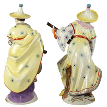 Load image into Gallery viewer, Pair of Volkstedt Germany Porcelain Malabar Musicians Figurines

