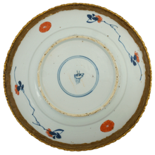 Load image into Gallery viewer, Pair Chinese Porcelain Imari Plates Kangxi period French Bronze Mounts
