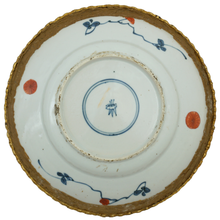 Load image into Gallery viewer, Pair Chinese Porcelain Imari Plates Kangxi period French Bronze Mounts
