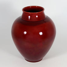 Load image into Gallery viewer, Large French Sevres Paul Milet Ceramic Vase Ox Blood Red Sang de Bœuf
