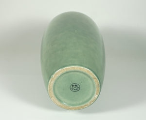 Large Paul Milet Art Deco French Sevres Ceramic Vase Celadon Green Glaze