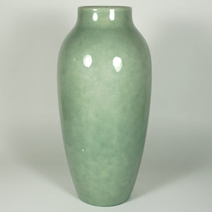 Large Paul Milet Art Deco French Sevres Ceramic Vase Celadon Green Glaze