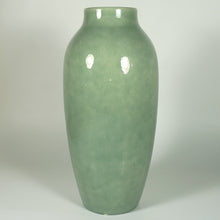 Load image into Gallery viewer, Large Paul Milet Art Deco French Sevres Ceramic Vase Celadon Green Glaze
