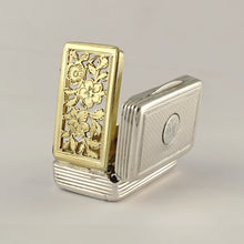 Load image into Gallery viewer, Antique Victorian Sterling Silver Vinaigrette, Thomas Edwards, London 1839
