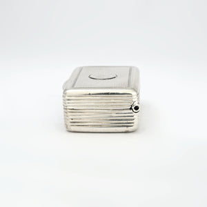 Antique Victorian Sterling Silver Vinaigrette, Thomas Edwards, London 1839