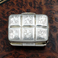 Load image into Gallery viewer, Antique Georgian Sterling Silver Vinaigrette Box, John Lawrence, Birmingham 1816
