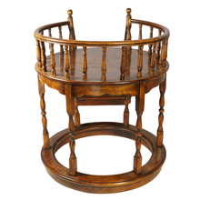 Load image into Gallery viewer, Vintage Mahogany Wood Double Spiral Staircase Architectural Model Maquette
