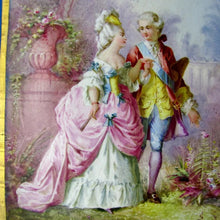 Load image into Gallery viewer, Antique French Hand Painted Porcelain Portrait Plaque Sevres Style
