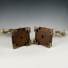 Load image into Gallery viewer, Pair of Antique Gothic Bronze Candelabras
