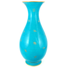 Load image into Gallery viewer, 13&quot; Antique Sevres French Porcelain Turquoise Blue Vase
