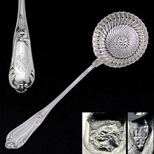 Load image into Gallery viewer, Antique French Sterling Silver Dessert Service &amp; Teaspoon Set
