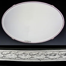 Load image into Gallery viewer, Large Antique French Silver Hallmarked Mirror Plateau Centerpiece
