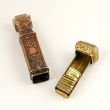 Load image into Gallery viewer, Antique Bronze French Multiple Wax Seal Set, Sceau Etui
