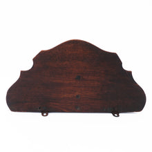 Load image into Gallery viewer, Antique Victorian Hand Carved Wood Wall Shelf Mount Bracket, Lion Face
