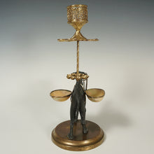 Load image into Gallery viewer, Antique French Napoleon III Figural Camel Cigar / Cigarillo Holder Table Top Display Stand

