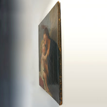 Load image into Gallery viewer, Antique 18thc French or Italian School Religious Oil Painting, Saint Joseph &amp; Baby Jesus
