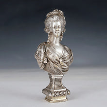 Load image into Gallery viewer, Antique French Bronze Wax Seal Signed Alfred Daubrée, Marie Antoinette
