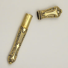 Load image into Gallery viewer, Antique French .800 Silver Sewing Needle Case, Etui, Gilt Vermeil
