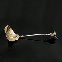 Load image into Gallery viewer, Antique Gorham Sterling Silver Tiffany &amp; Co. Morning Glory Pierced Ladle Spoon
